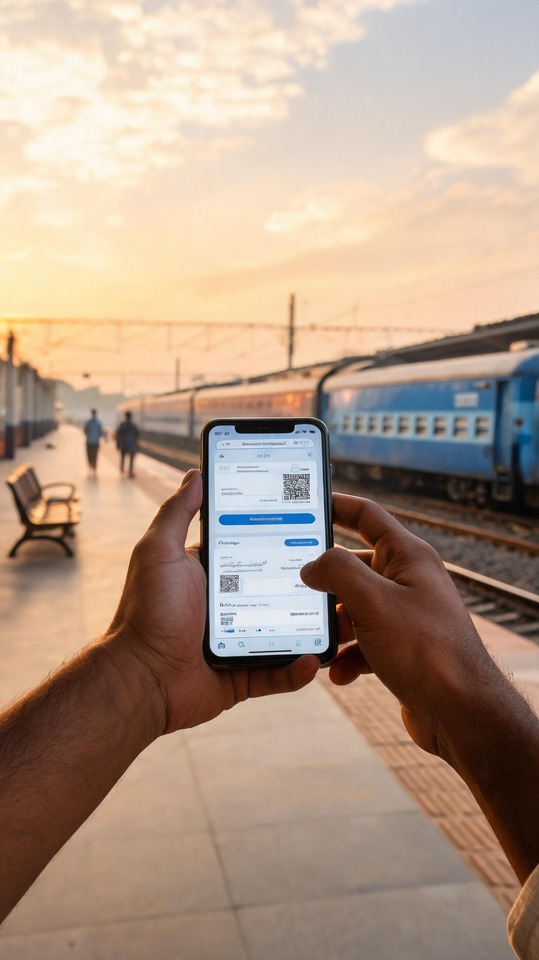 IRCTC Indische Eisenbahn - 4K Handy Hintergründe