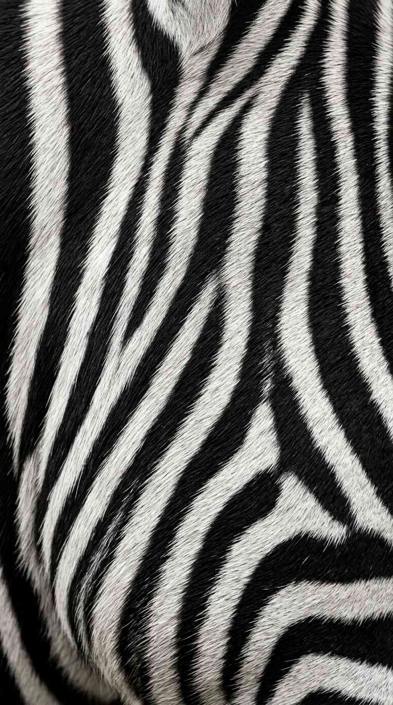 Zebra Print Abstrakt - 4K Handy Hintergrund