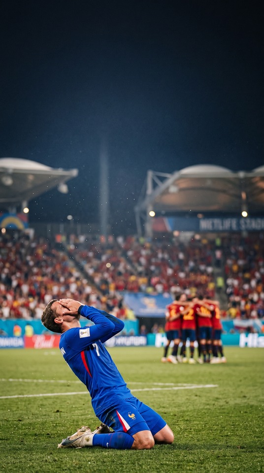 FIFA WM 2026: Frankreich gegen Spanien Hintergrundbild 4K