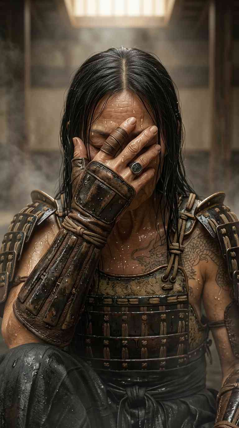 Mujer Samurai Realista - Fondos 4K