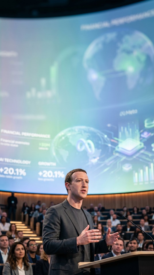 Meta Stock y Crecimiento AI - 4K Fondos de Pantalla