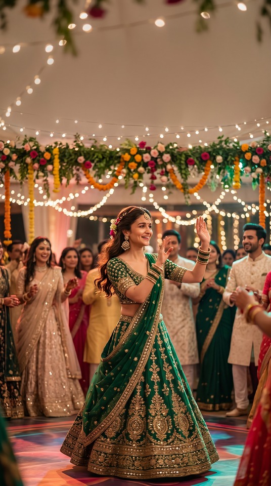 Alia Bhatt Tanz-Szene - 4K Hintergrundbild