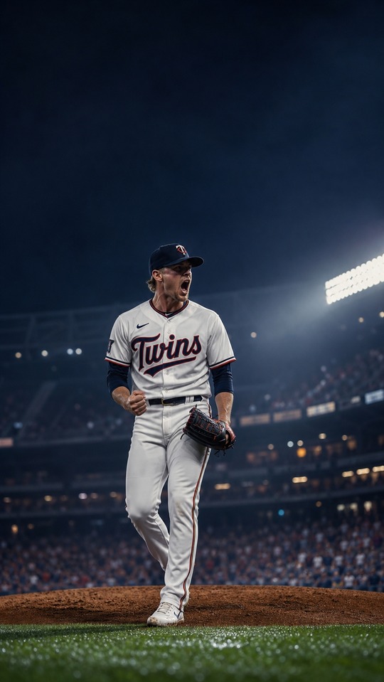 MN Twins Baseball Pitcher - 4K Phone Wallpapers