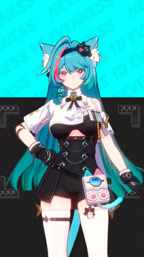 Dynamic Anime Cat Girl 4K Live Wallpaper