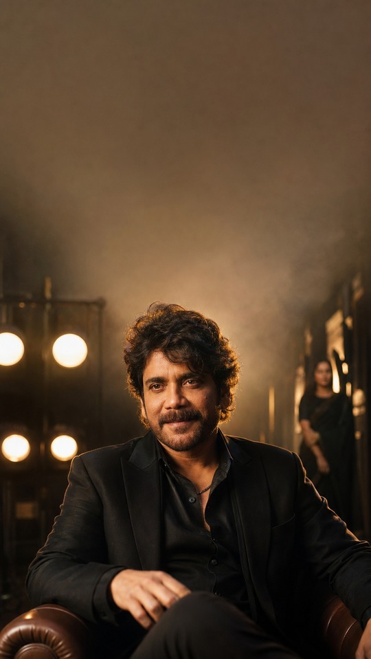 Nagarjuna Akkineni Cinematic Portrait - 4K Wallpapers
