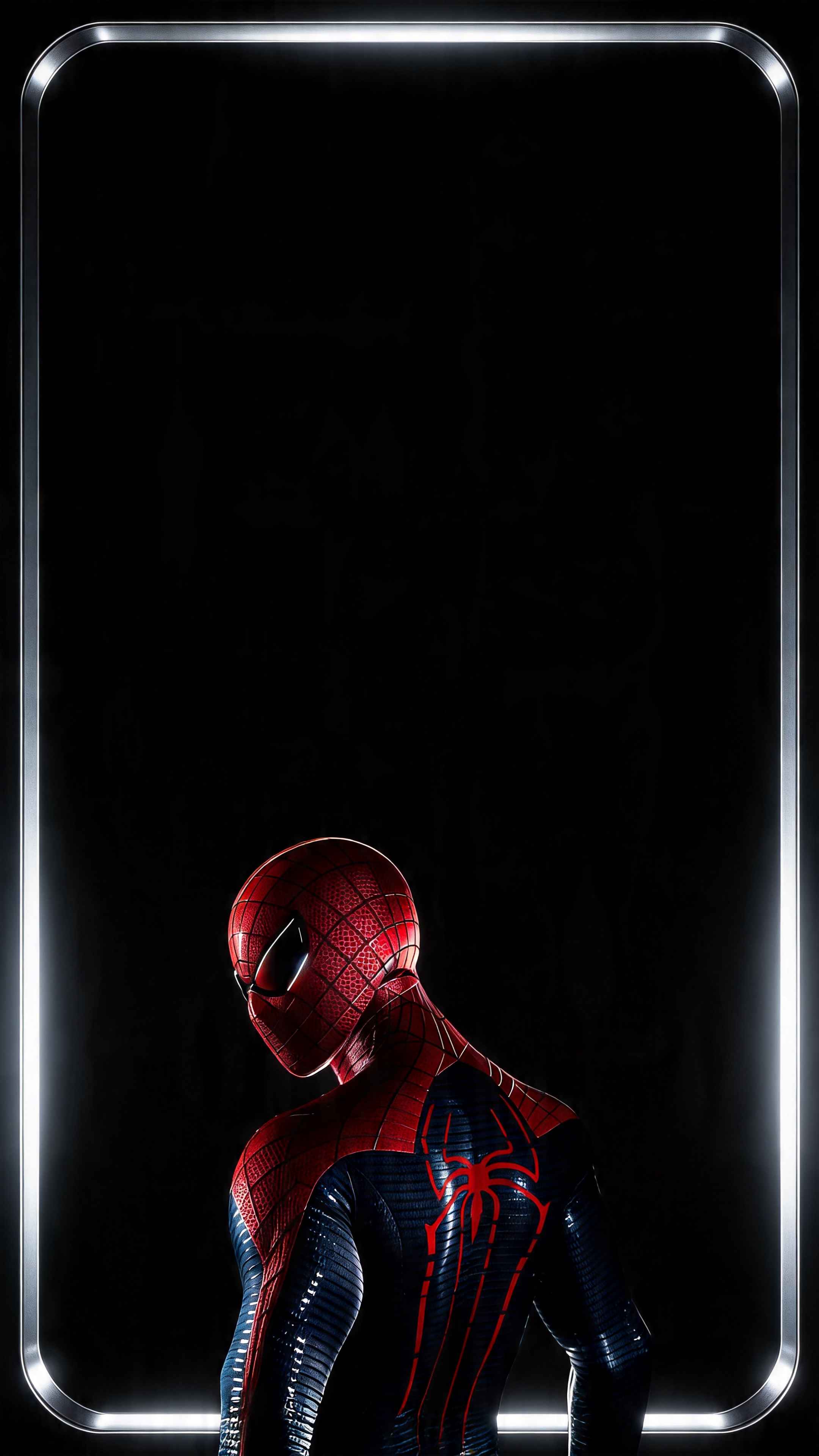 Spider-Man Estilo Minimalista - Fondo 4K