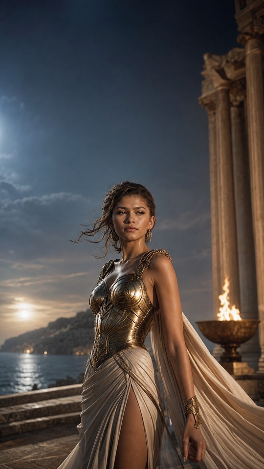 The Odyssey 2026 Zendaya 4K Handy Hintergrundbild