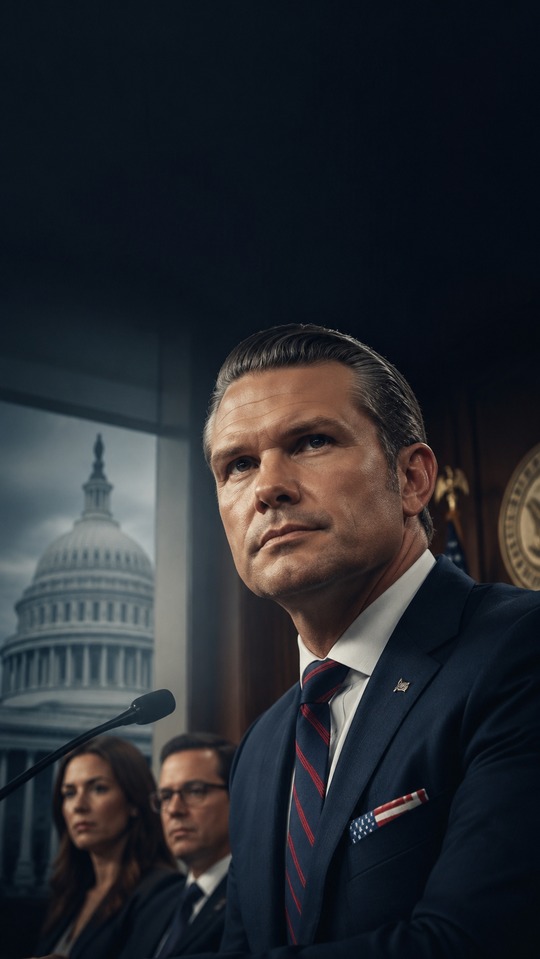 Pete Hegseth Washington Scene - 4K Wallpapers