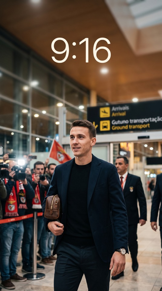 A Bola News: Jakub Kamiński Arrives at Benfica - 4K Wallpaper