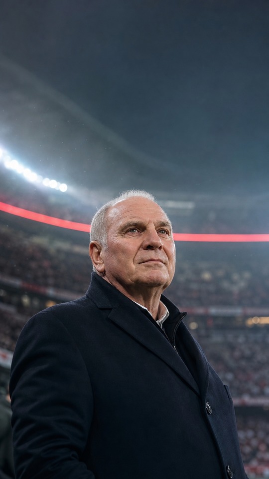 Uli Hoeneß Fußball-Legende - 4K Handy Wallpaper
