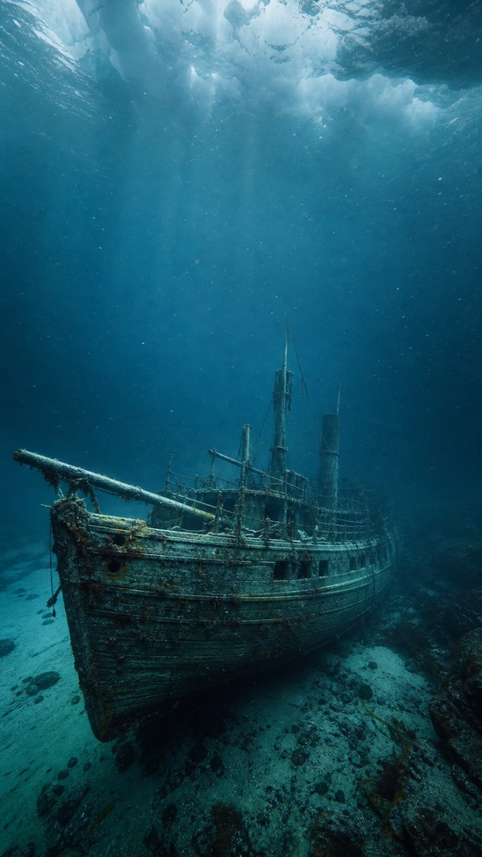 Shackleton Shipwreck Quest - 4K Phone Background