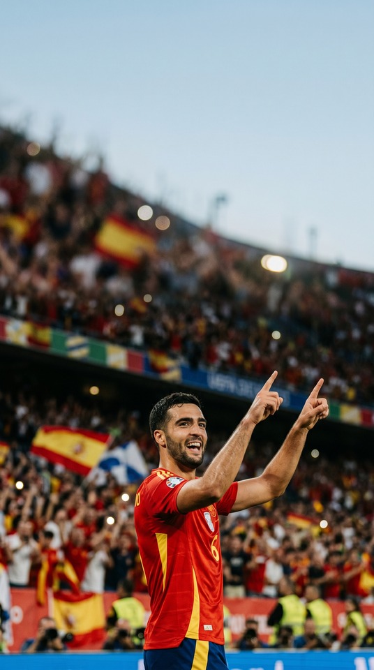 Mikel Merino Goal Celebration - 4K Phone Wallpapers