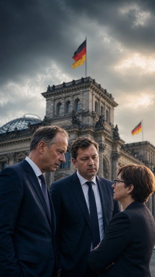 Deutsche Koalition Regierung - 4K Hintergrundbild