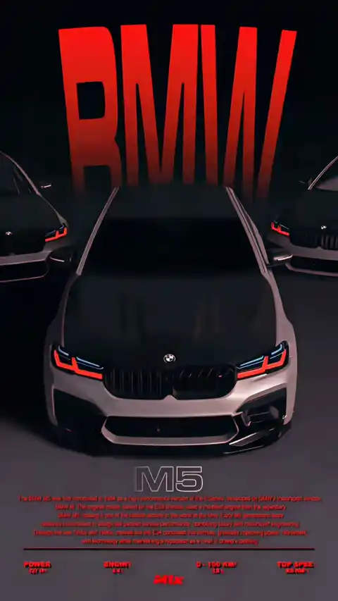 BMW M5 퍼포먼스 - 라이브 배경화면