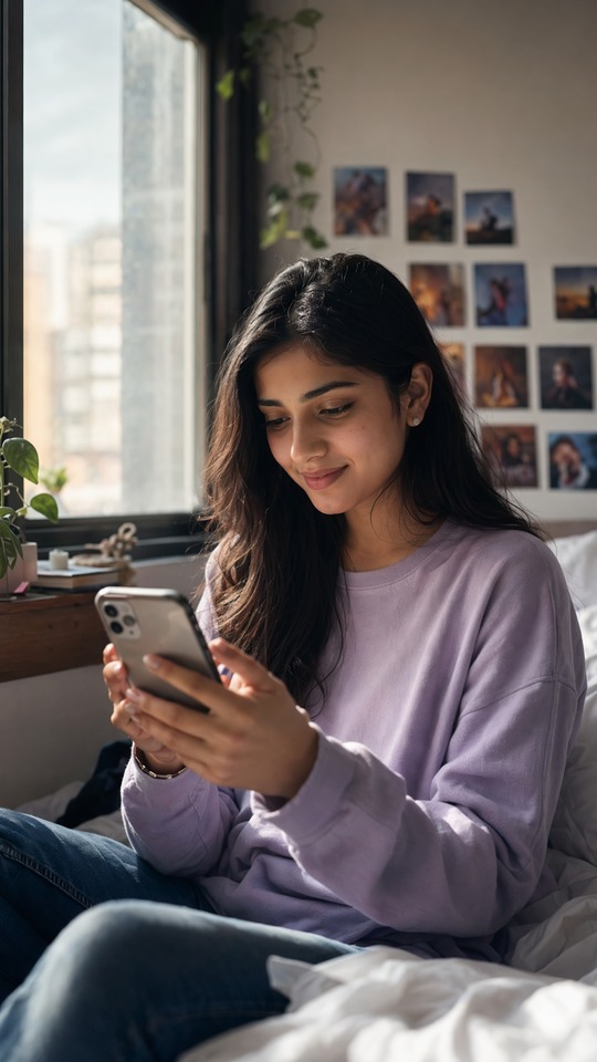 IG Social Media Lifestyle Woman - 4K Wallpaper
