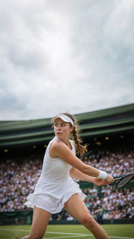 Linda Nosková Wimbledon Tennis - 4K Phone Wallpaper