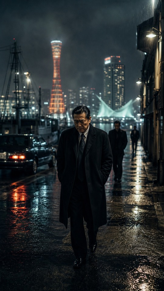 Kobe Yamaguchi-gumi Cinematic Realism - 4K Wallpapers