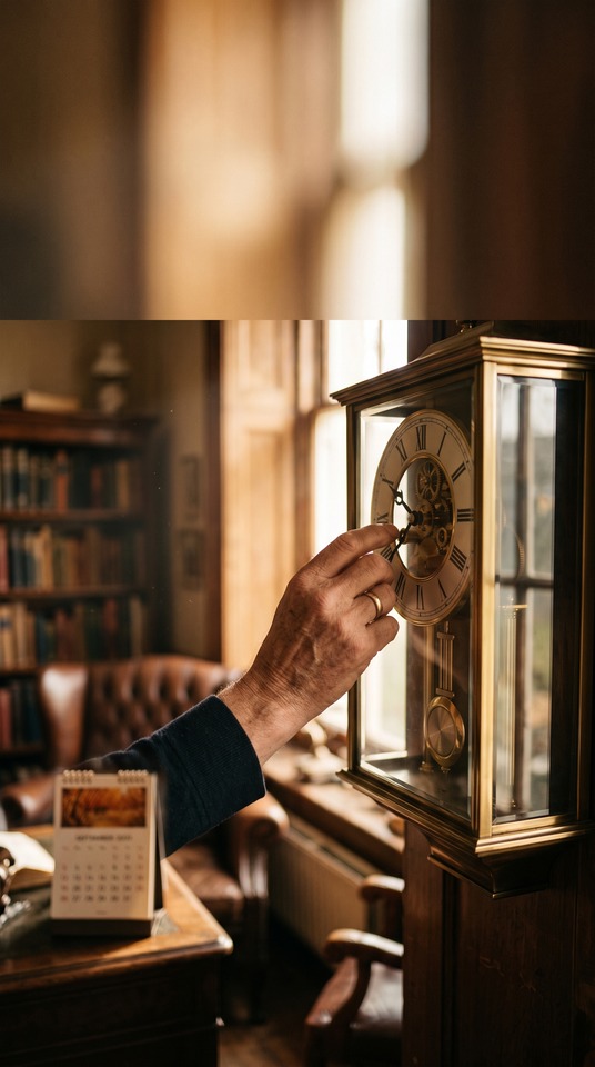 Daylight Saving Time Clock Adjustment - 4K Wallpaper