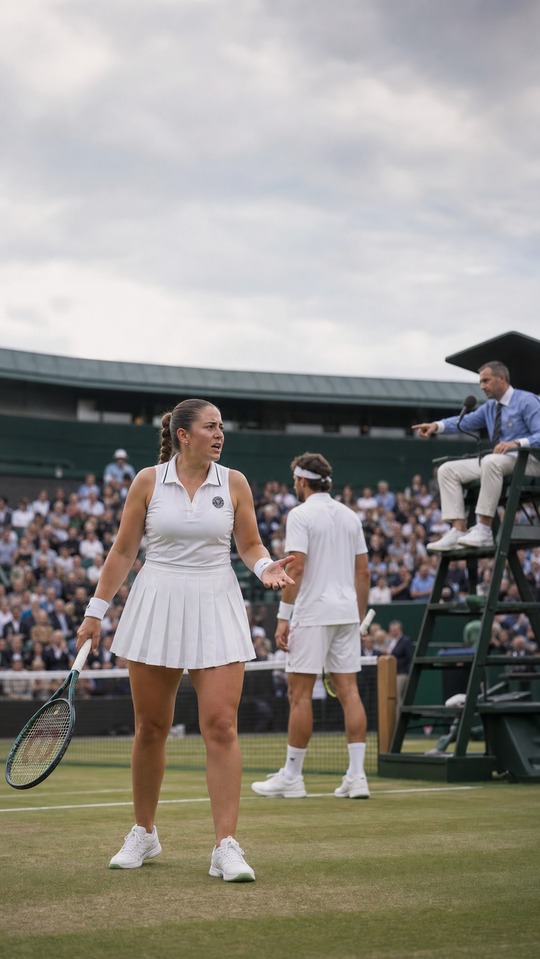 Jelena Ostapenko en Wimbledon - Fondo para Celular 4K