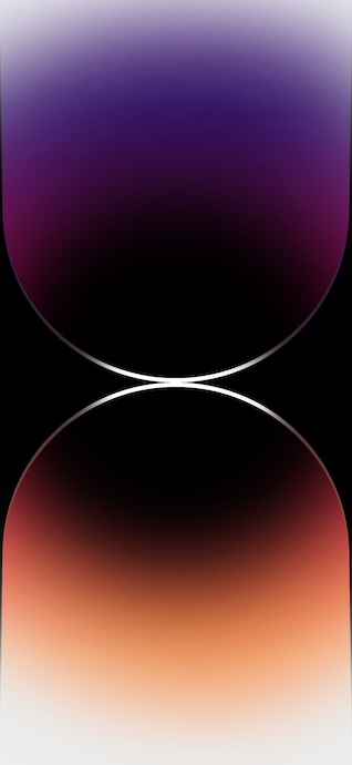 Minimalistische Farbverlauf-Sphären - 4K Hintergrund