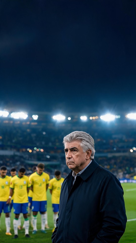 Carlo Ancelotti Brésil Football - Fond d'écran 4K