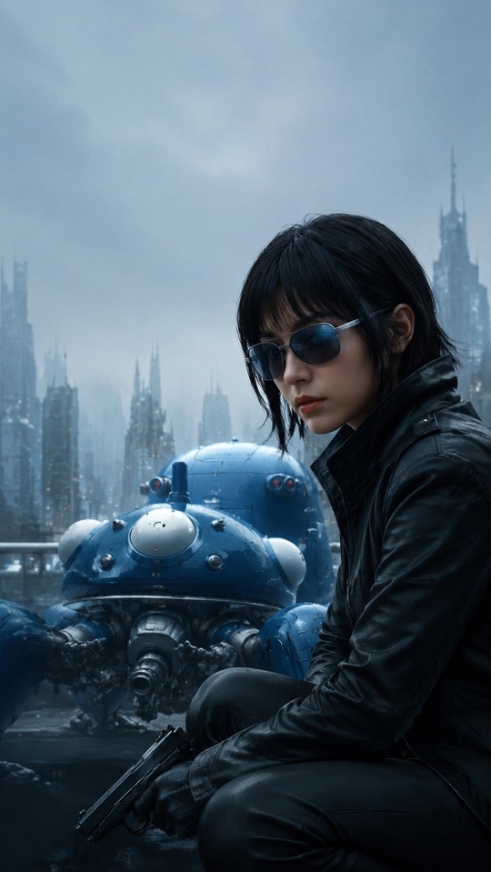 Ghost in the Shell Motoko - Fondos de Pantalla 4K