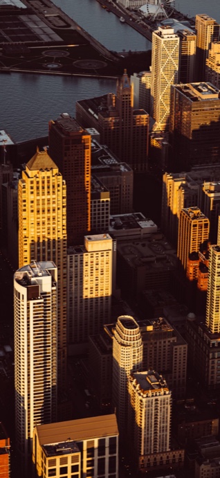 Chicago Urban Cityscape - 4K Wallpaper