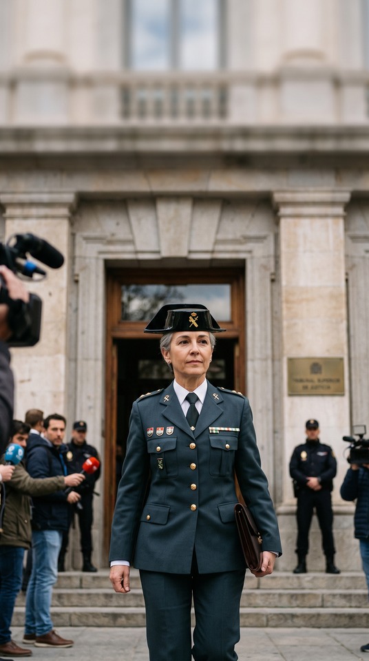 La Razon: Guardia Civil Director Mercedes Gonzalez 4K Wallpaper