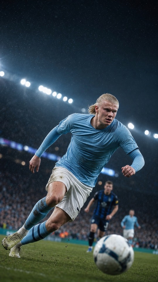 Erling Haaland Realista - Fondos de Pantalla 4K