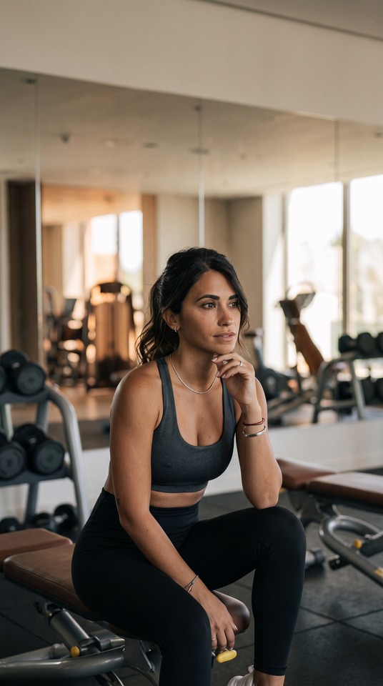 Messi Wife Antonela Roccuzzo Gym Workout - 4K Wallpapers