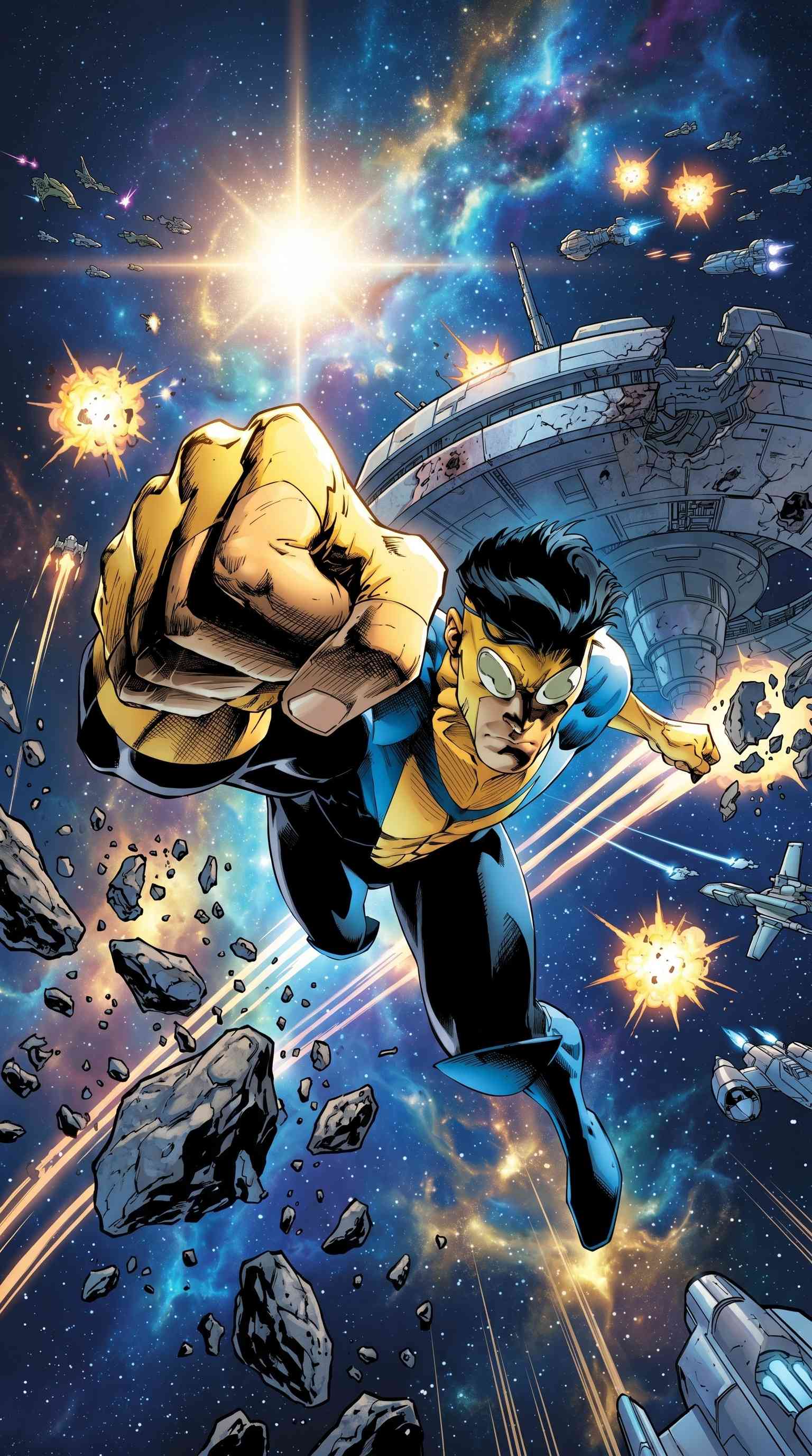 Invincible Mark Grayson Espacio - Fondos de Pantalla 4K