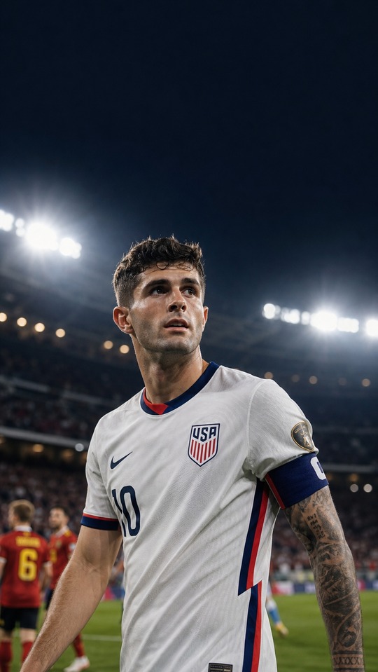 Christian Pulisic USMNT - 4K Handy Wallpaper