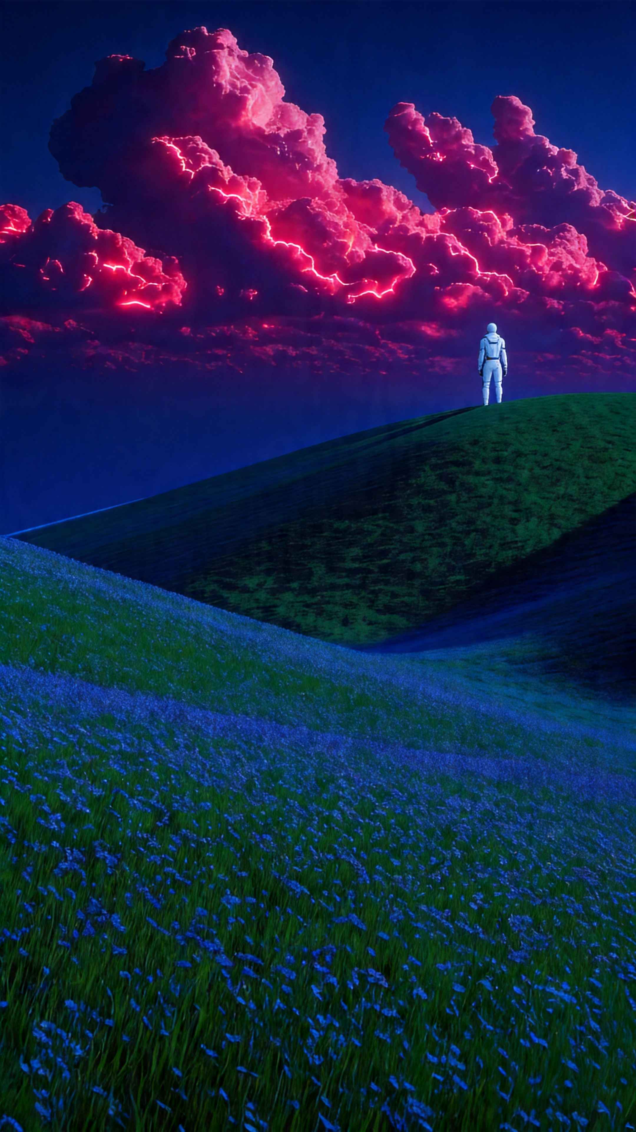 Astronauta en Paisaje Fantástico - Fondos HD