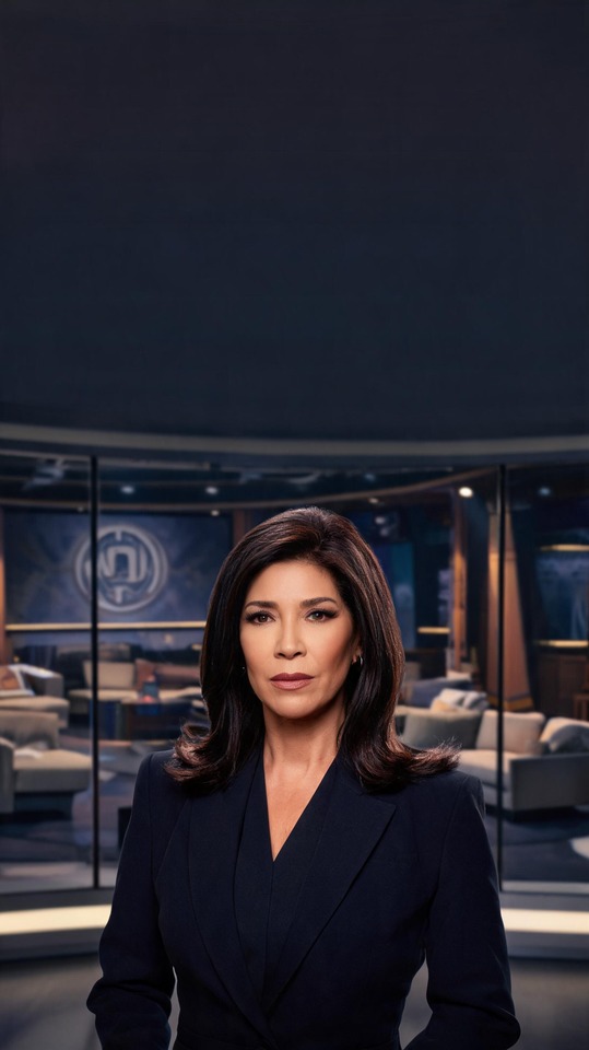 Julie Chen Moonves Studio Portrait - 4K Wallpaper