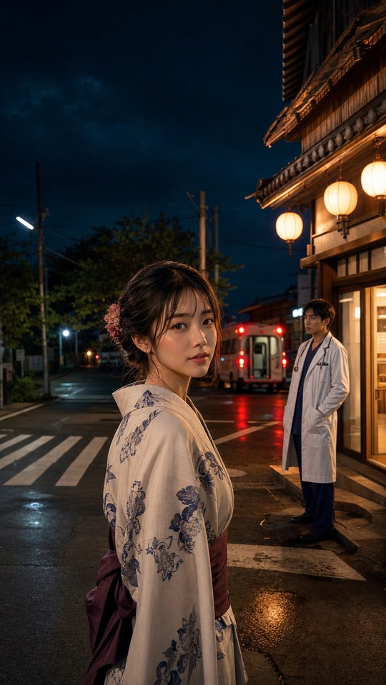 Crossroads Japanese Drama Aesthetic - 4K Wallpaper