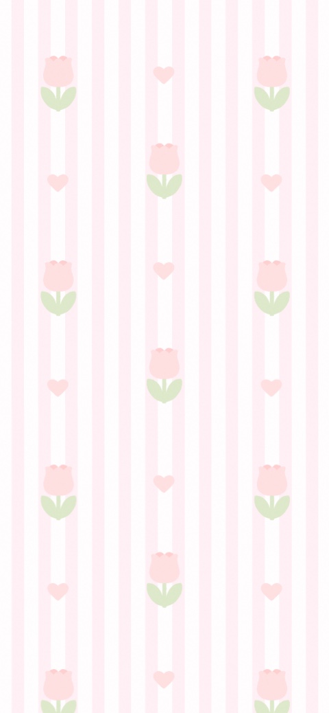 Rosa Tulpen Muster - 4K Handy Wallpaper