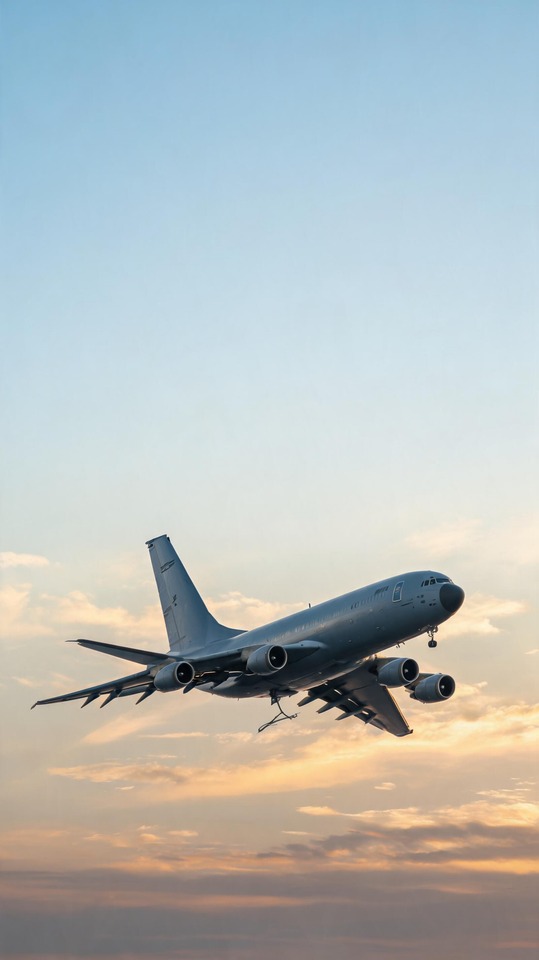 Boeing KC-135 Stratotanker - 4K Handy Hintergrundbild