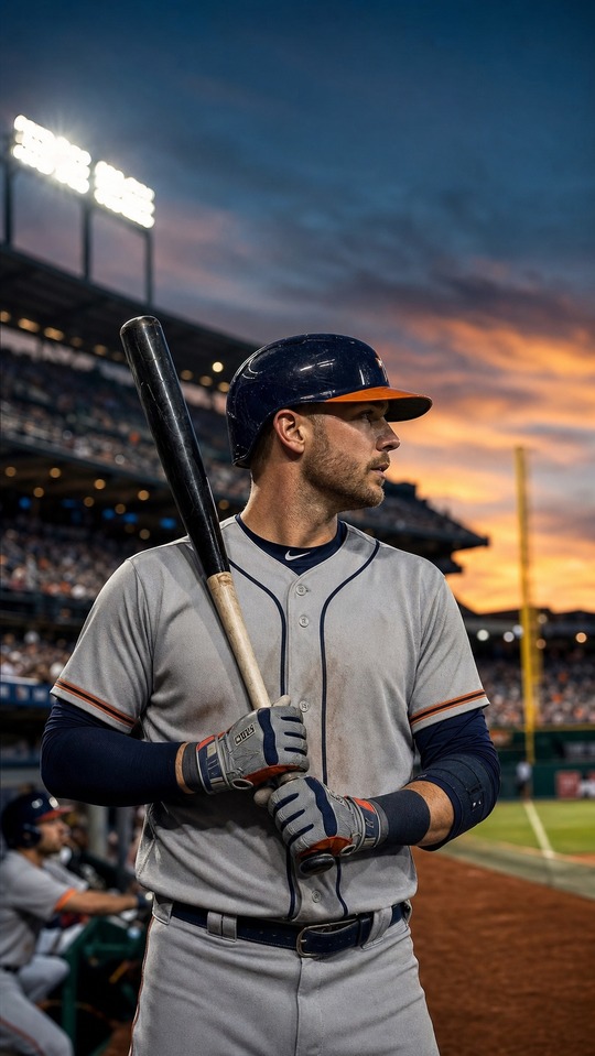 Ryan O'Hearn - 4K Baseball Handy Hintergrundbild