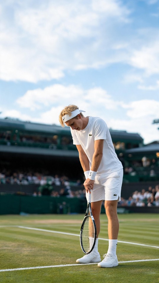 Alex de Minaur Wimbledon Grass Court - 4K Wallpaper