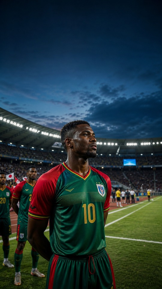 Cape Verde National Football Team Soccer - 4K Background