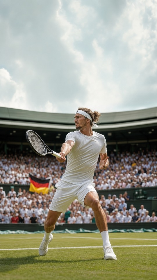 Wimbledon 2026 Alexander Zverev - Fondos 4K Tenis