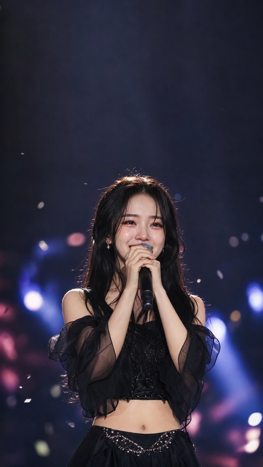 Melon Chart #1 RESCENE Woni - 4K Emotional Stage Wallpaper