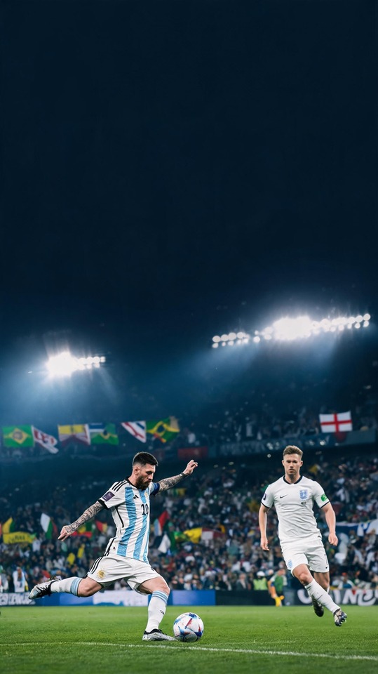 Finalissima Argentina vs England - 4K Phone Wallpaper