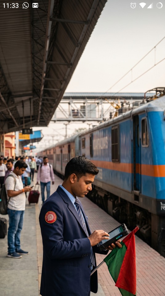 Bharatiya Rail भ रत य र ल - Cinematic Indian Railways 4K Wallpaper