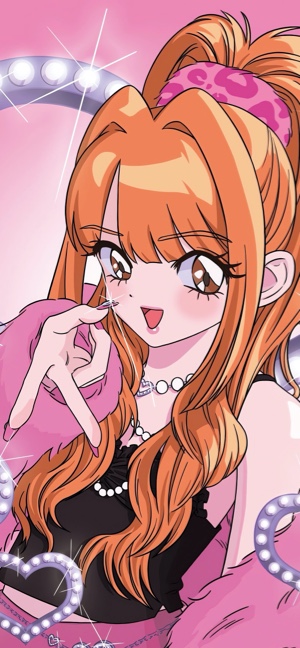 Chica Anime Retro Gyaru - Fondos de Pantalla 4K