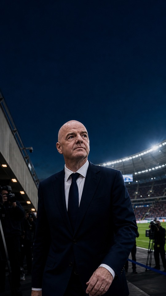 FIFA President Gianni Infantino - 4K Mobile Background