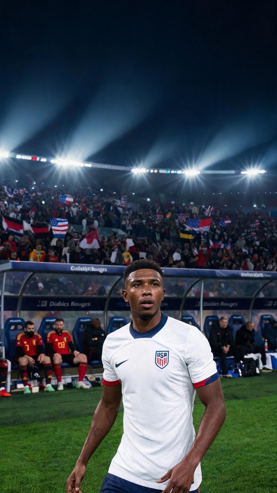 belgique usa 축구 배경화면 - 폴라린 발로건 4K