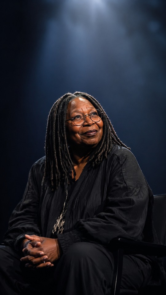 Whoopi Goldberg Cinematic Portrait - 4K Wallpapers