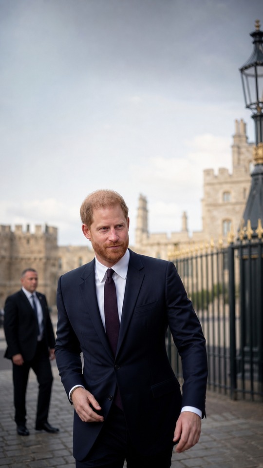 Prince Harry UK Royal Visit - 4K Phone Background