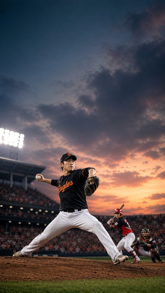 Hanwha vs KIA Cinematic Baseball - 4K Wallpaper